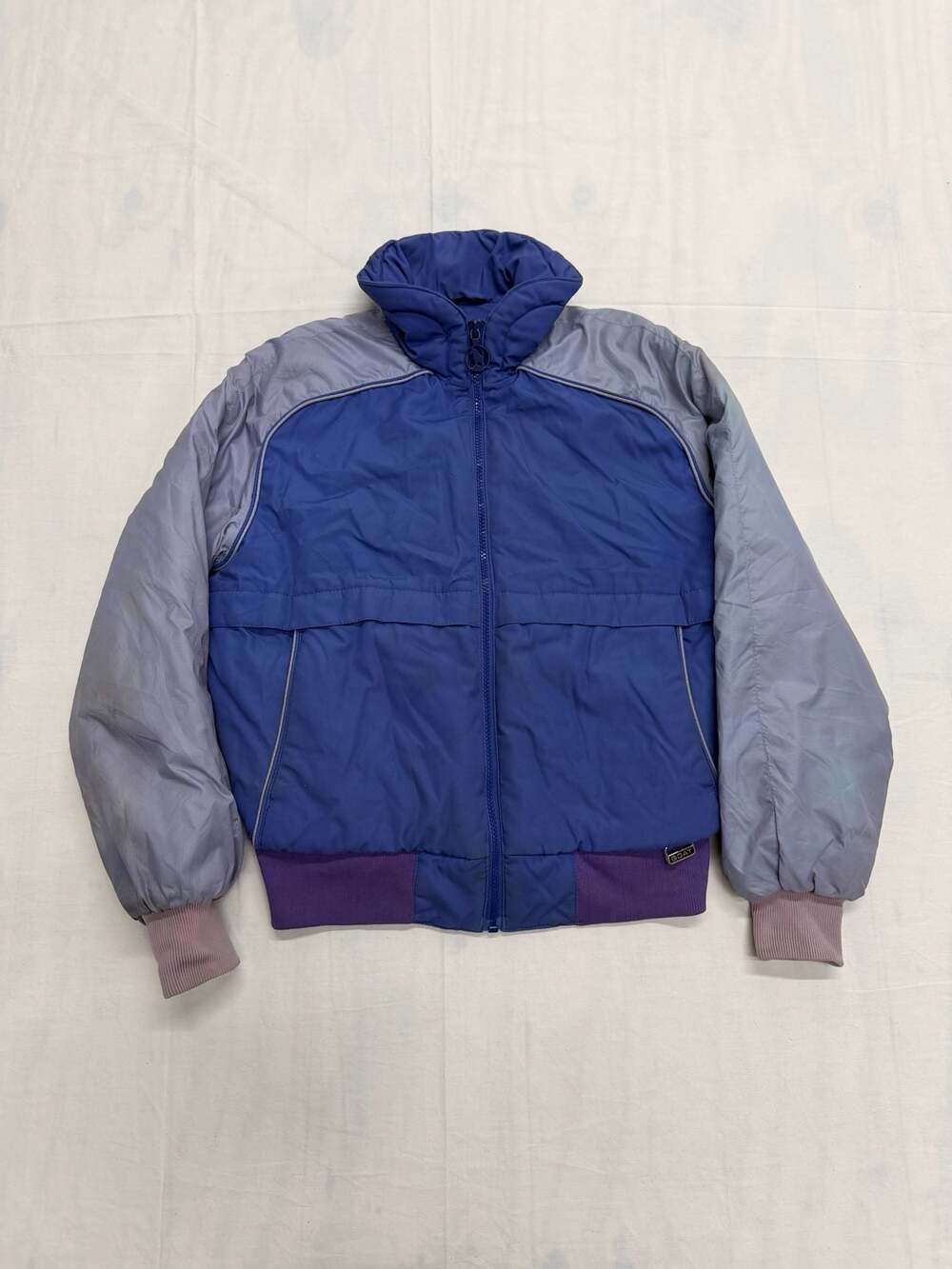 Vintage 80s White Stag Mountain Goat Colorblock Puffer Ski Jacket Women's Medium